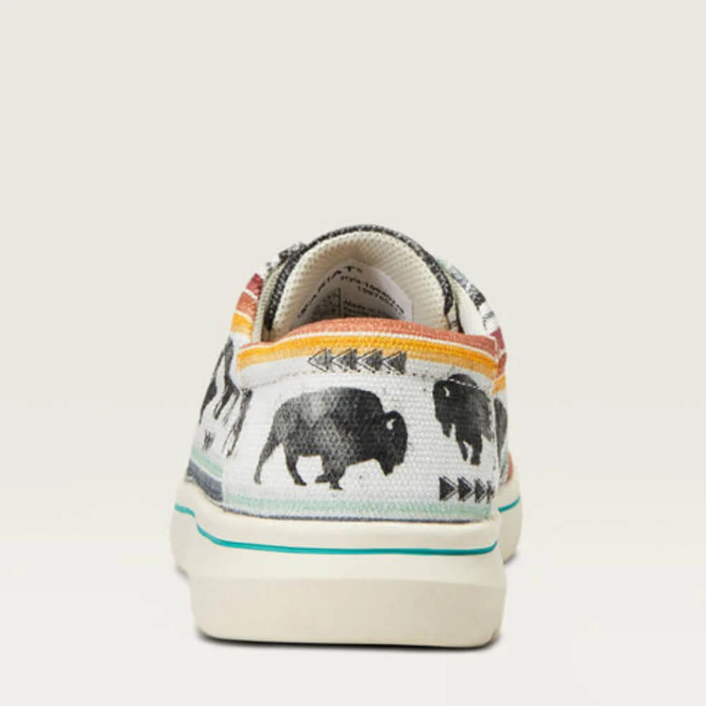 Ariat Youth Hilo Buffalo Print Shoes - 10040248 - Image 4