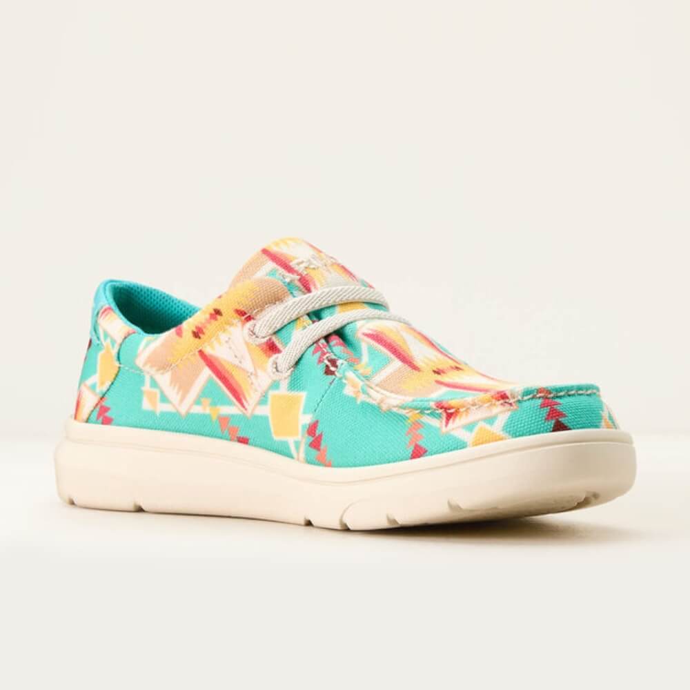 Ariat Youth Hilo Turquoise Shoes - 10053797 - Image 2