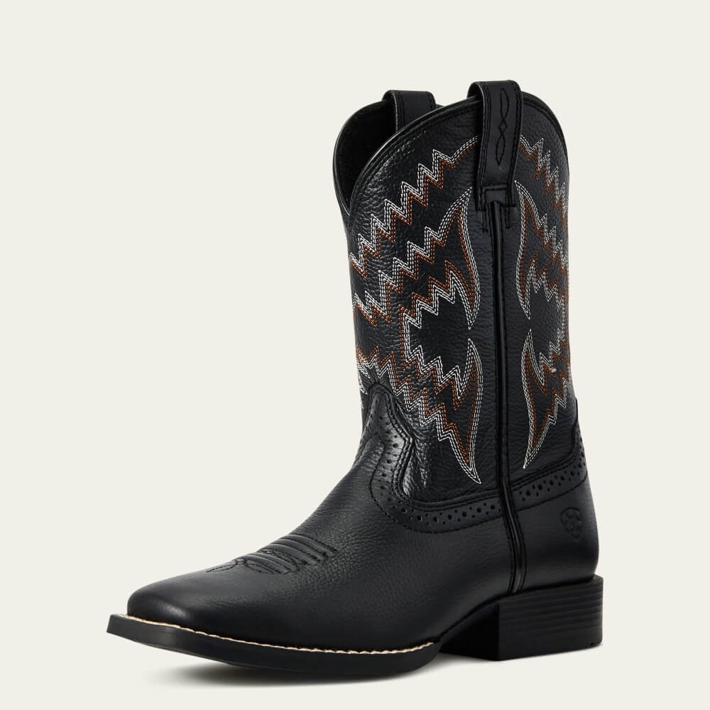 Ariat Youth Tycoon Western Boots (Sizes: 1 Youth - 6 Youth) - 10029627