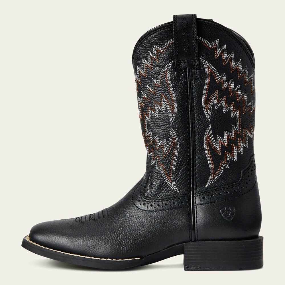 Ariat Youth Tycoon Western Boots (Sizes: 1 Youth - 6 Youth) - 10029627 - Image 2