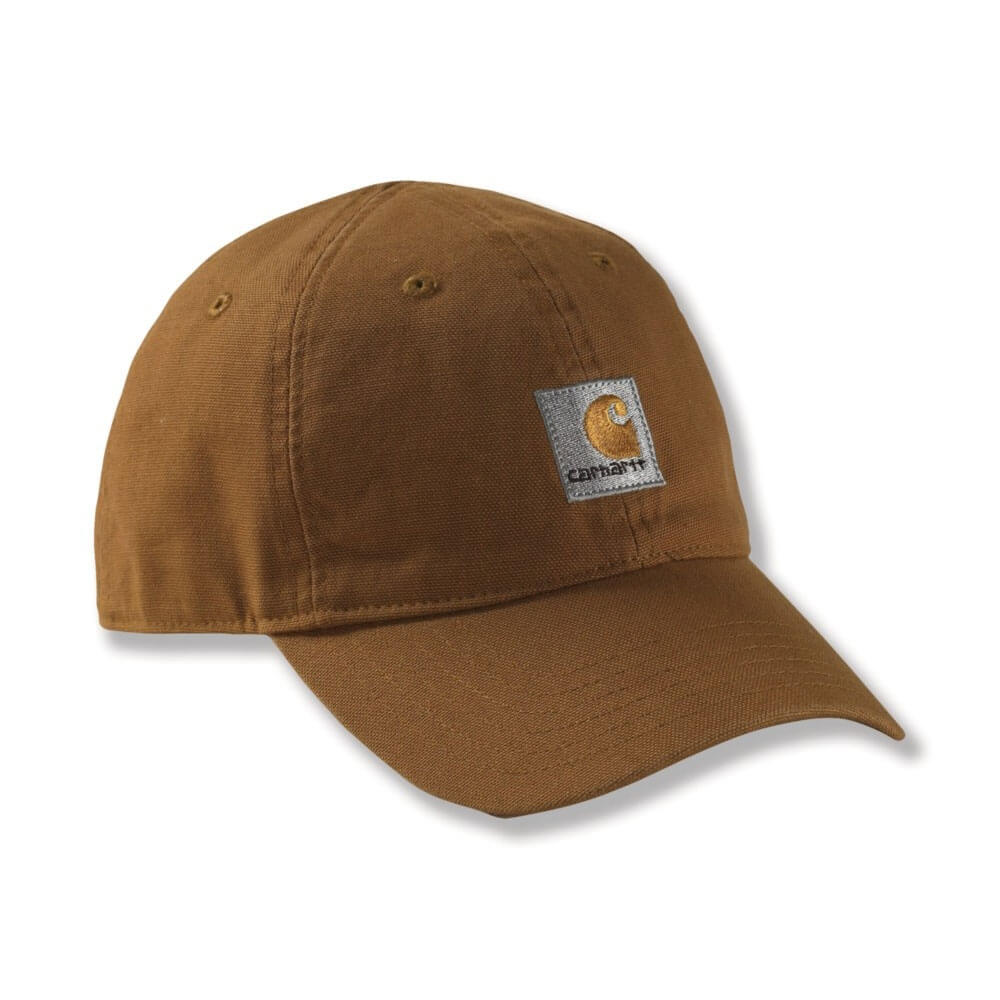 Carhartt Kids Signature Canvas Cap Brown - CB8900-D15