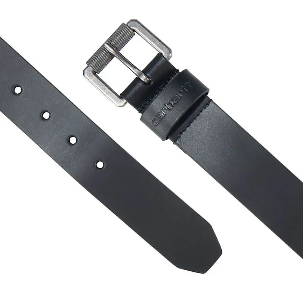 Carhartt Mens Bridle Leather Roller Buckle Belt Black - A0005562-001 - Image 2