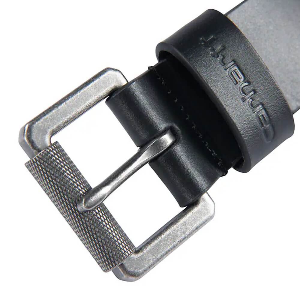Carhartt Mens Bridle Leather Roller Buckle Belt Black - A0005562-001 - Image 4