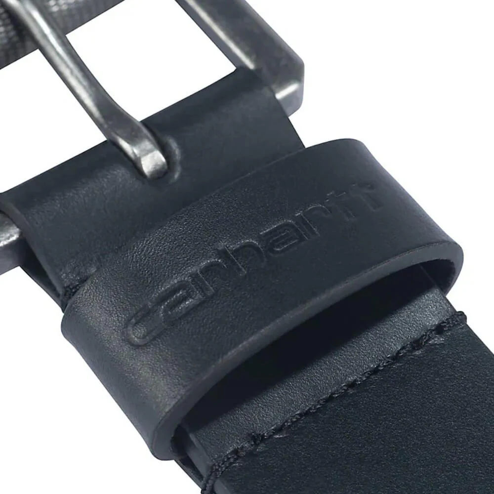 Carhartt Mens Bridle Leather Roller Buckle Belt Black - A0005562-001 - Image 5
