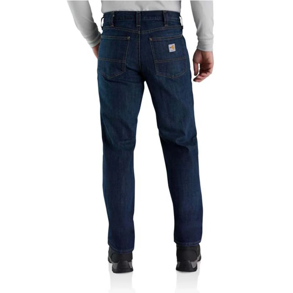 Carhartt Mens FR Rugged Flex Straight Fit 5 Pocket Work Jeans - 105069-MDO - Image 2