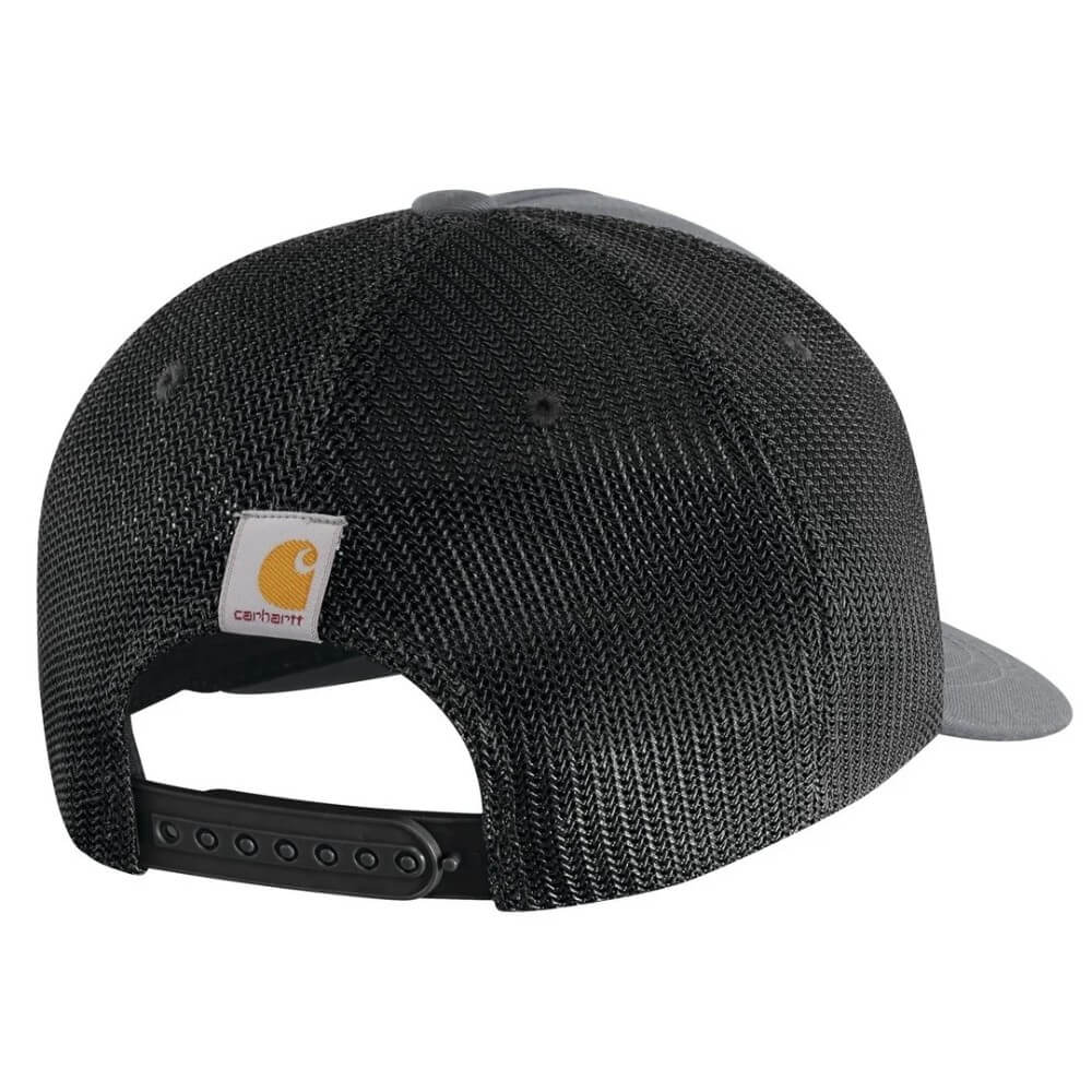 Carhartt Mens Hamilton Embroidered Cap Steel - 106740-STL - Image 2