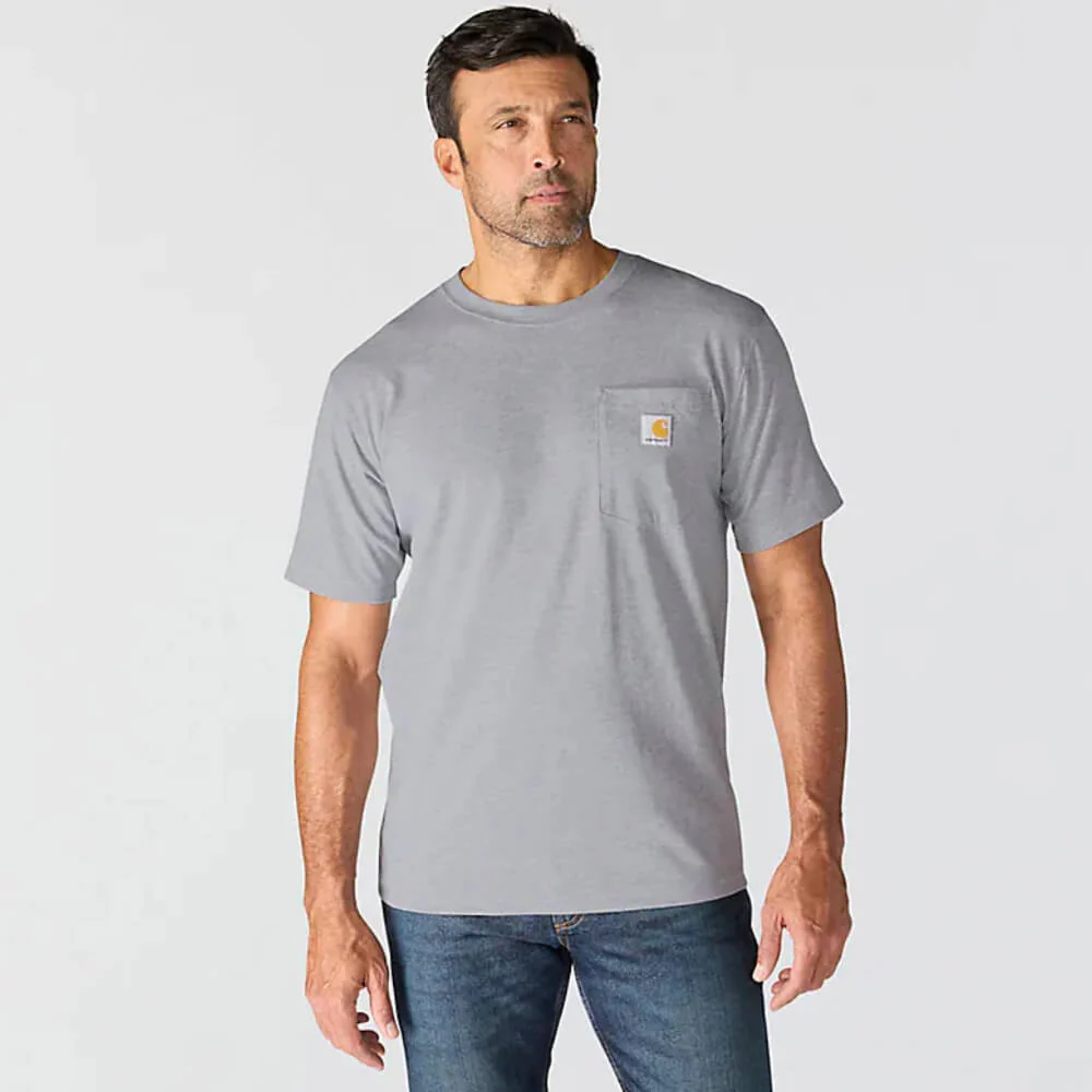 Carhartt Mens Irvine Relaxed Horse T-Shirt Heather Gray - 107292-034 - Image 2