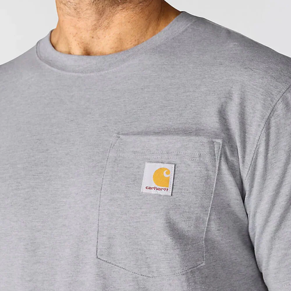 Carhartt Mens Irvine Relaxed Horse T-Shirt Heather Gray - 107292-034 - Image 4