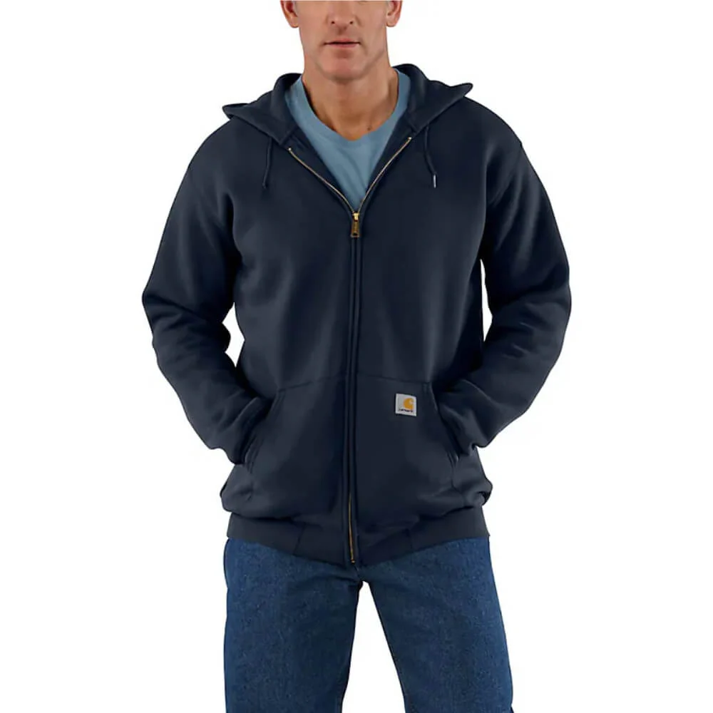 Carhartt Mens Marquette Full-Zip Hoodie New Navy - K122-472