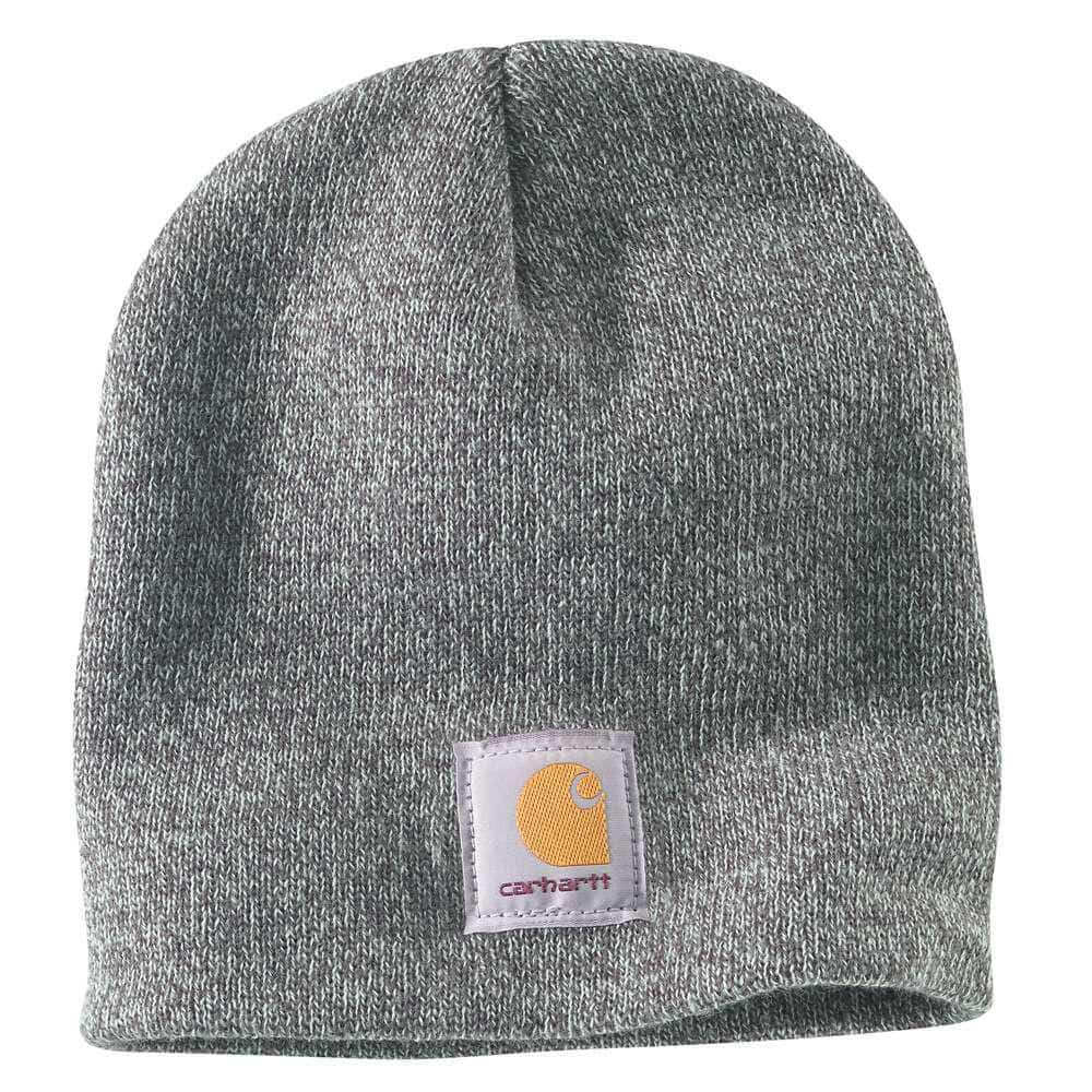 Carhartt Mens OFA Acrylic Work Beanie Heather Grey - A205-093