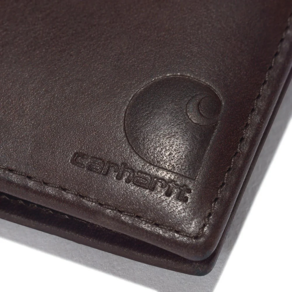 Carhartt Mens Oil Tan Leather Passcase Wallet - B0000658-201 - Image 2