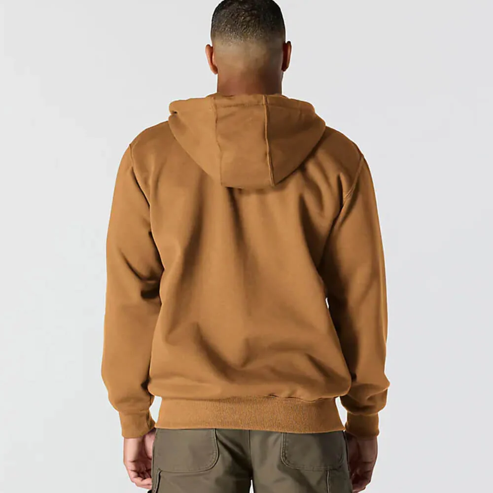 Carhartt Mens Paxton Full Zip Sweatshirt Brown - 100614-BRN - Image 3