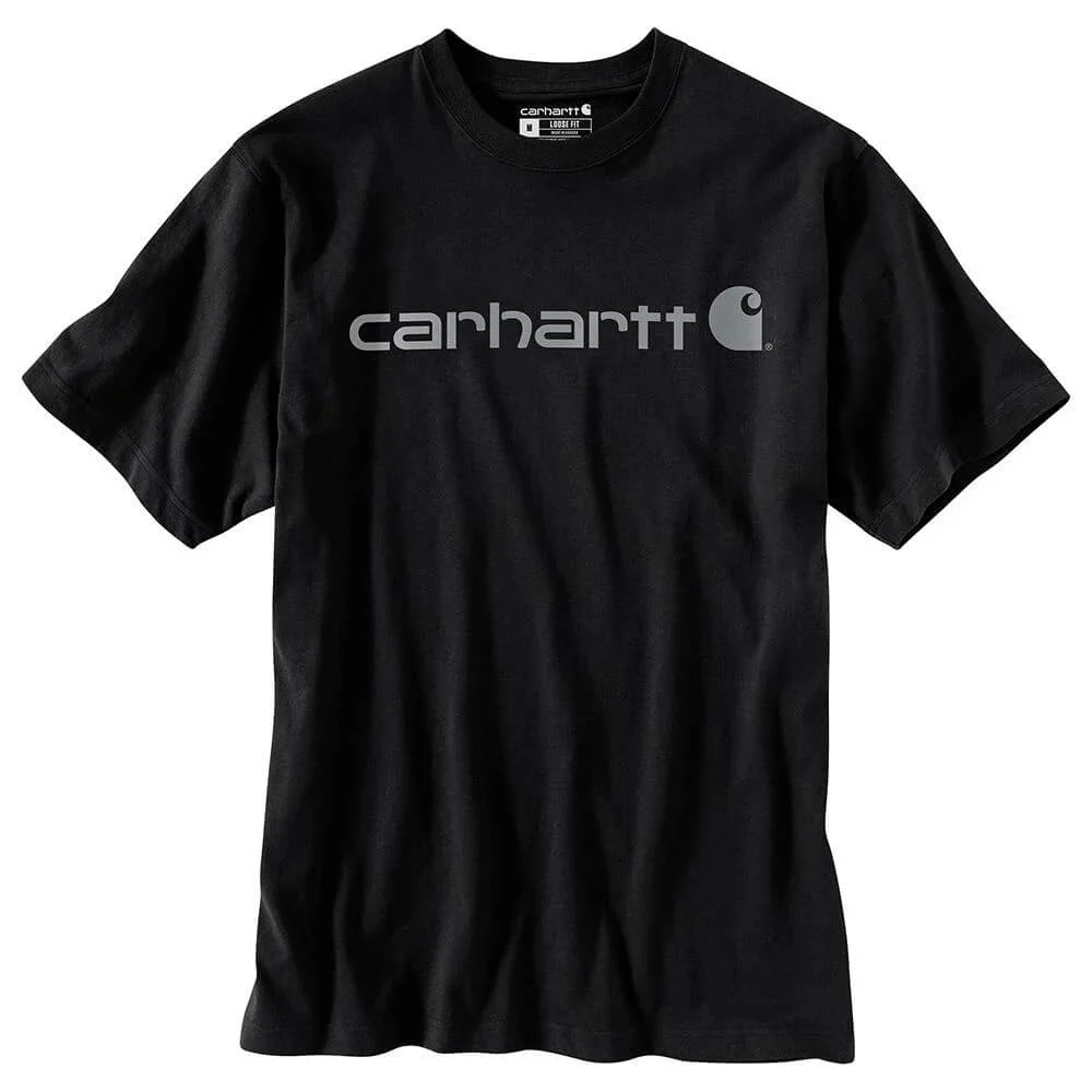 Carhartt Mens Dearborn Loose Logo T-Shirt Black/Grey - K195-N21