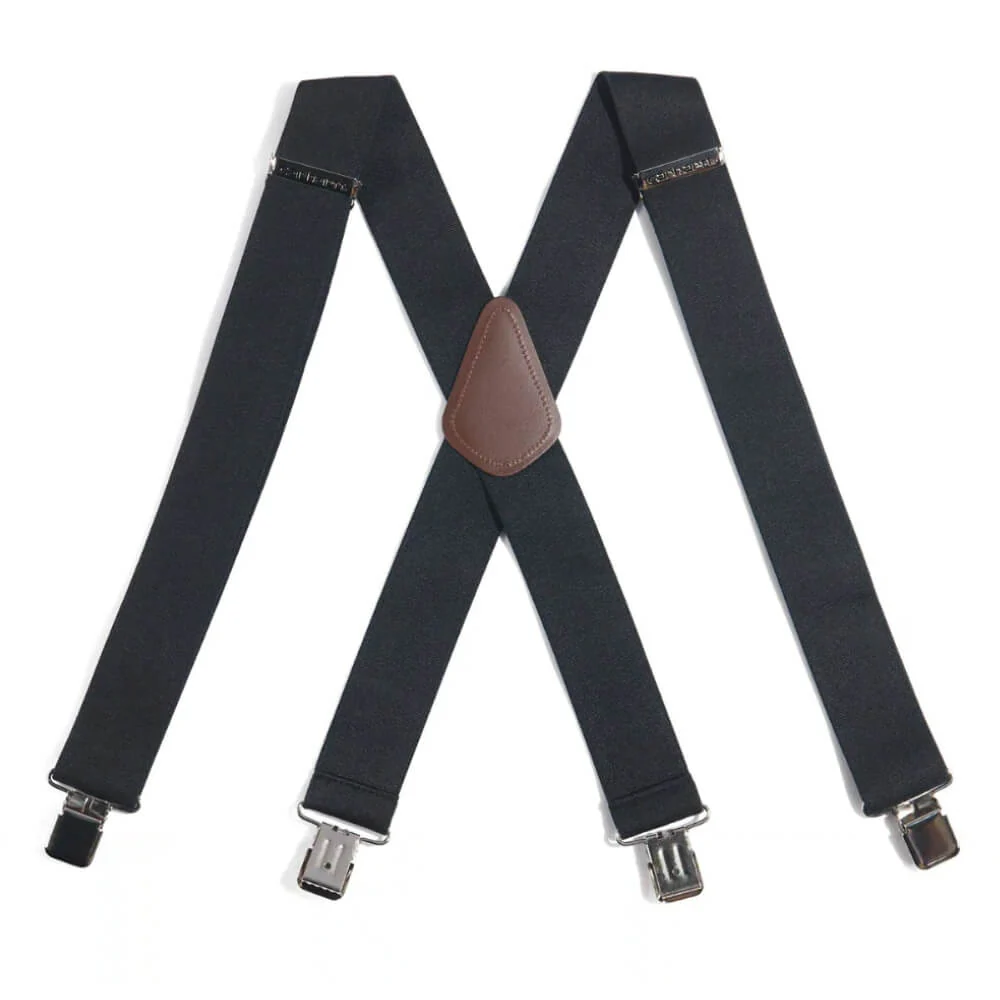 Carhartt Mens Utility Rugged Flex Work Suspenders Black - A0005523-001