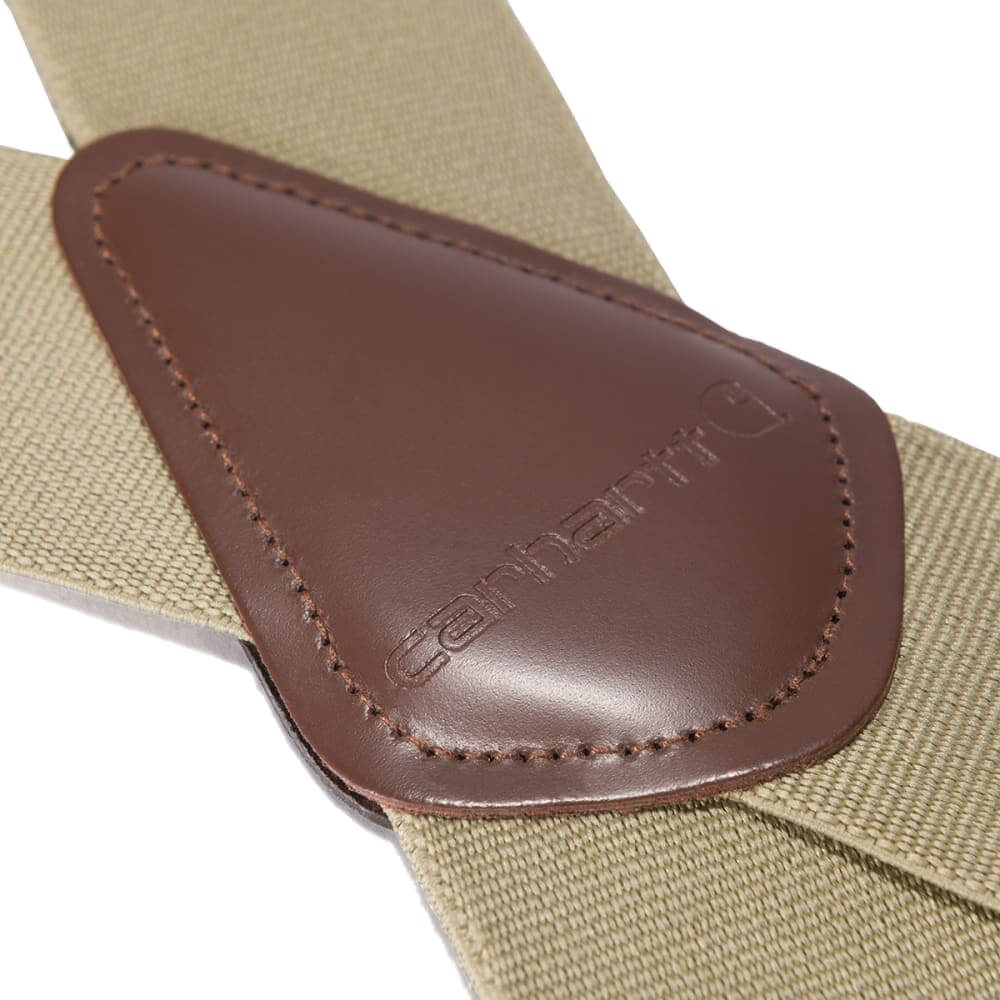 Carhartt Mens Utility Rugged Flex Work Suspenders Khaki - A0005523-201 - Image 2