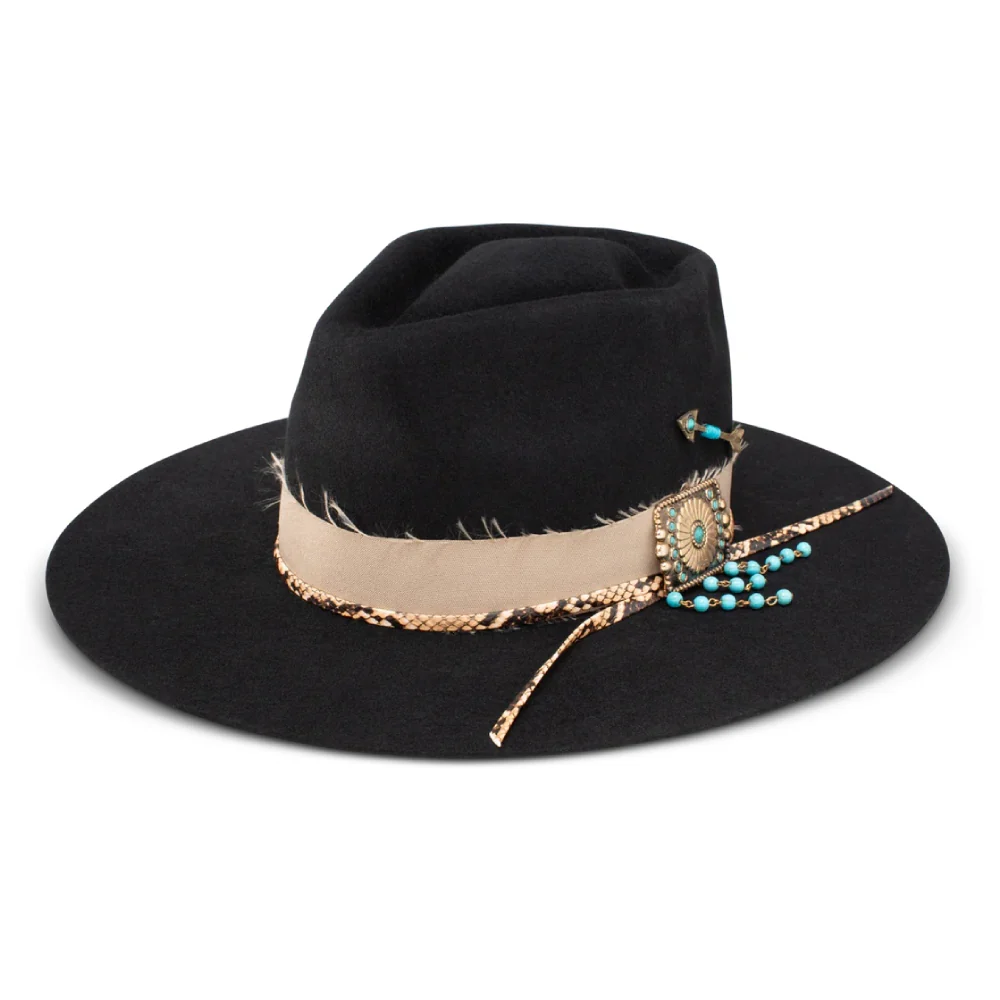 Charlie 1 Horse x Lainey Wilson Girls Lucky Me Jr Felt Hat - CWLKYM03JR-07 - Image 2