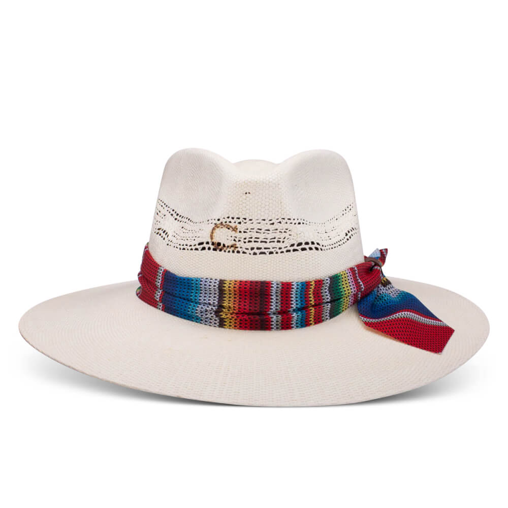Charlie 1 Horse Womens Fiesta Straw Hat - CSFSTA3436 - Image 3
