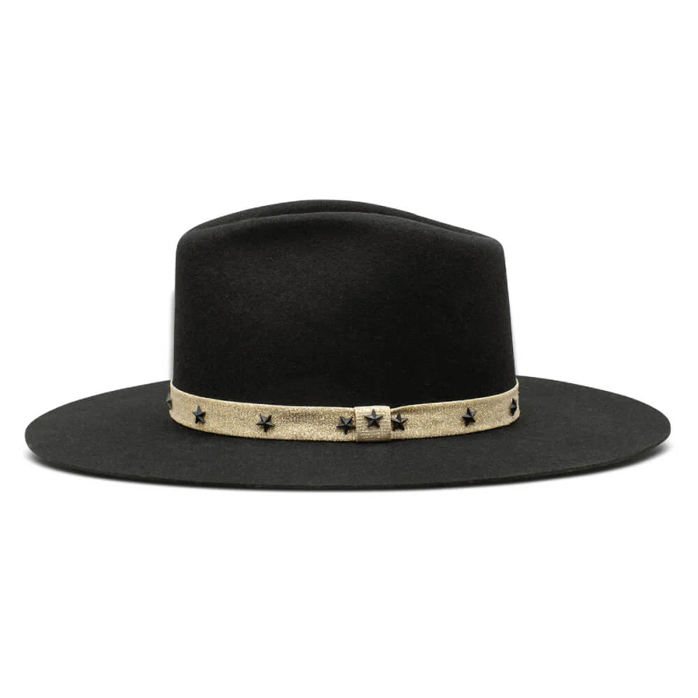 Charlie 1 Horse x Lainey Wilson Womens Fly Me To The Stars Felt Hat Black - CWFMTS40-07 - Image 3