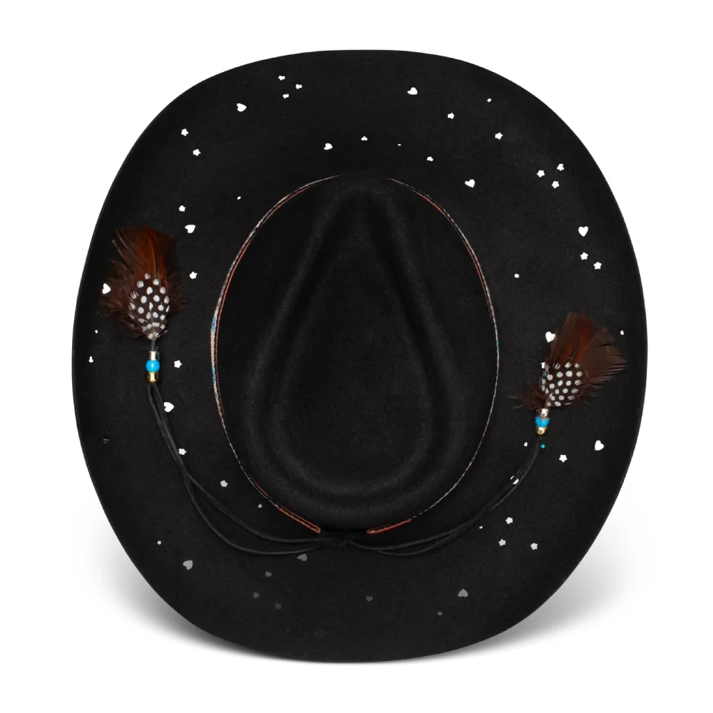 Charlie 1 Horse x Lainey Wilson Womens Wild Horses Felt Hat - CWWHRS15-07 - Image 6
