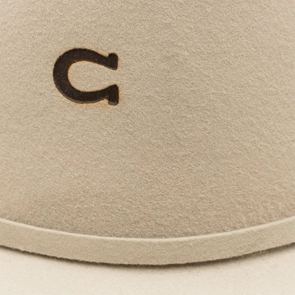 Charlie 1 Horse Womens The Cowgirl Hat Felt Hat Ranch Tan - CWCWHT72-D4 - Image 5