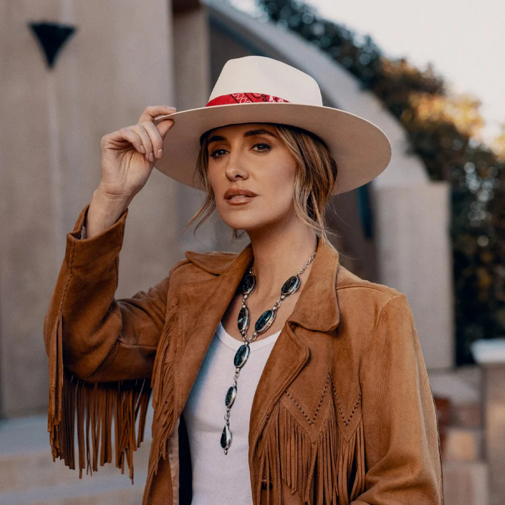 Charlie 1 Horse x Lainey Wilson Womens Dreamcatcher Straw Hat - CSDRCA-1034