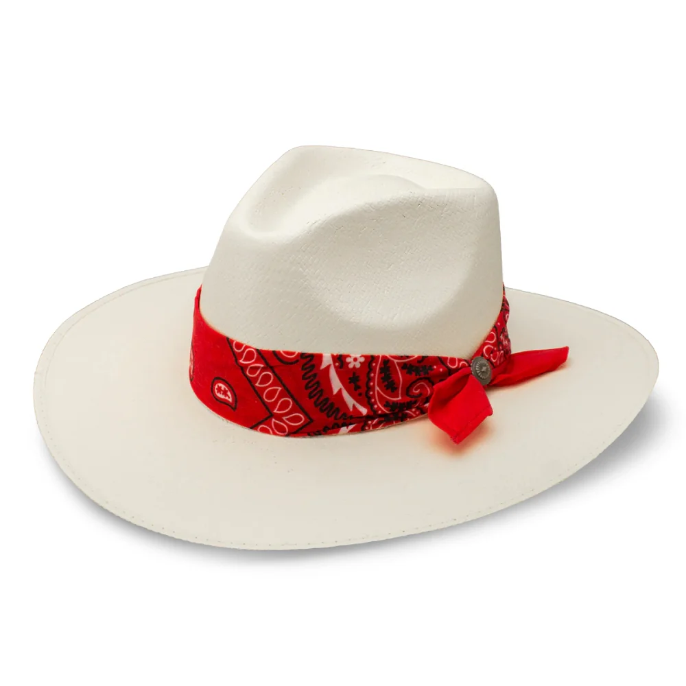 Charlie 1 Horse x Lainey Wilson Womens Dreamcatcher Straw Hat - CSDRCA-1034 - Image 2