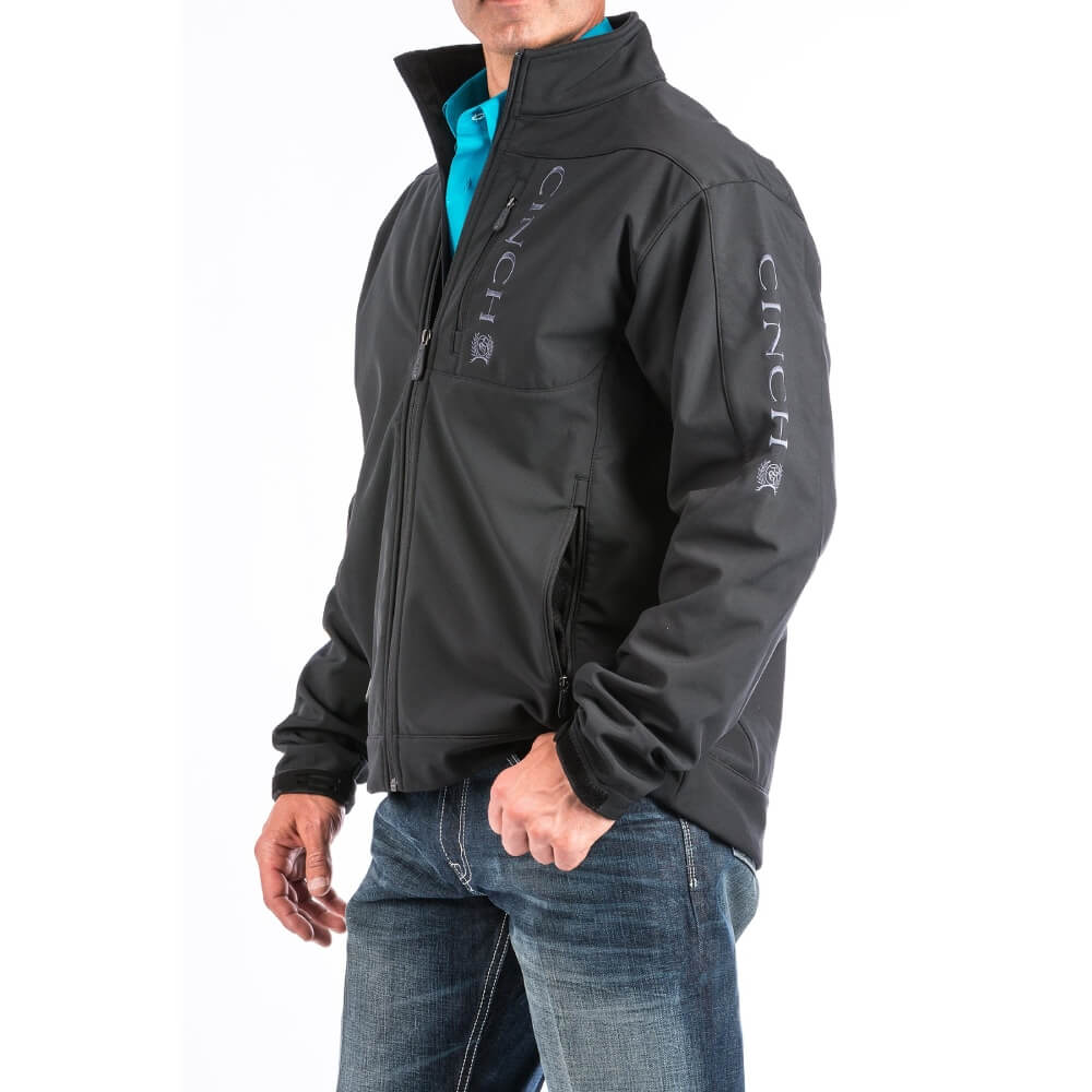 Cinch Mens Black Bonded Jacket - MWJ1009000-BLK - Image 3