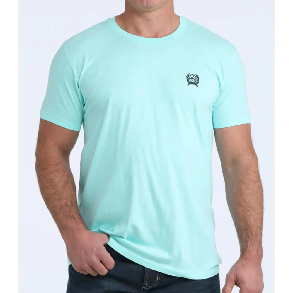 Cinch Mens Graphic T-Shirt Blue - MTT1690708-BLU