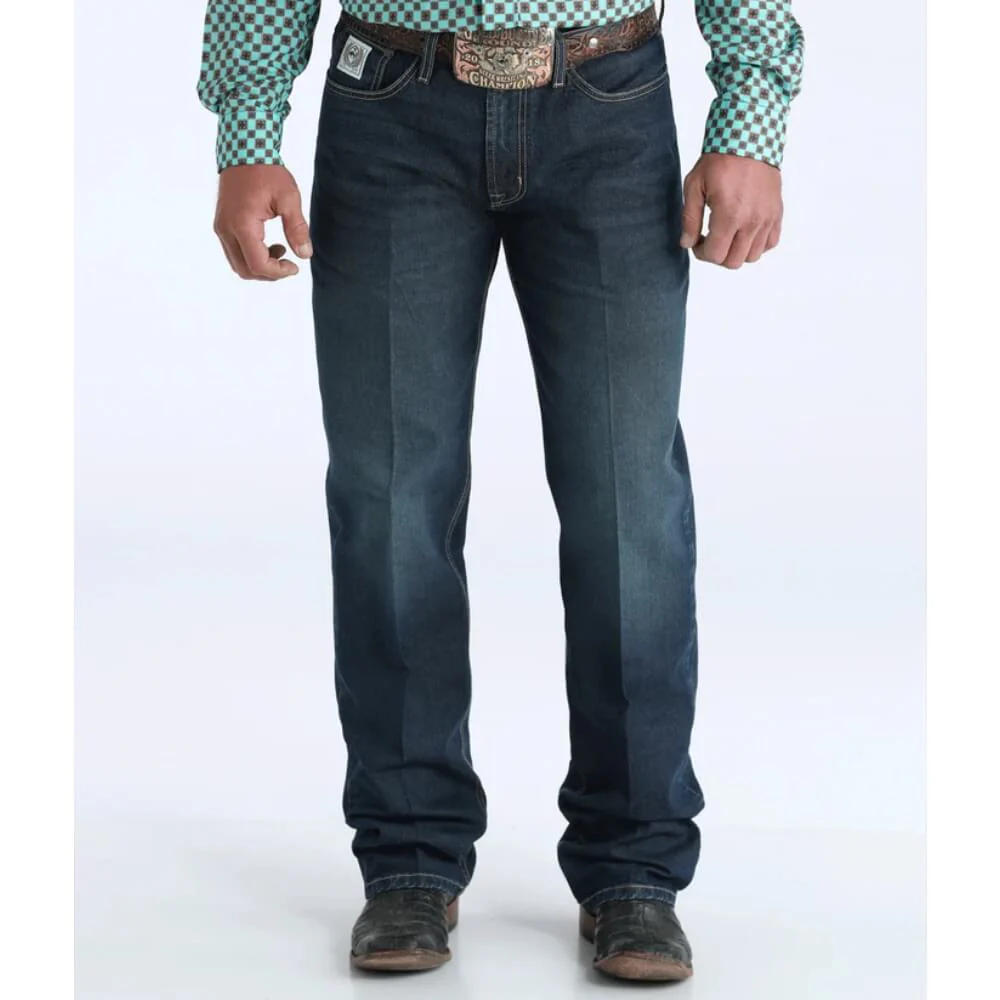 Cinch Mens White Label 062 Performance Jeans Dark Stone - MB92834062-IND