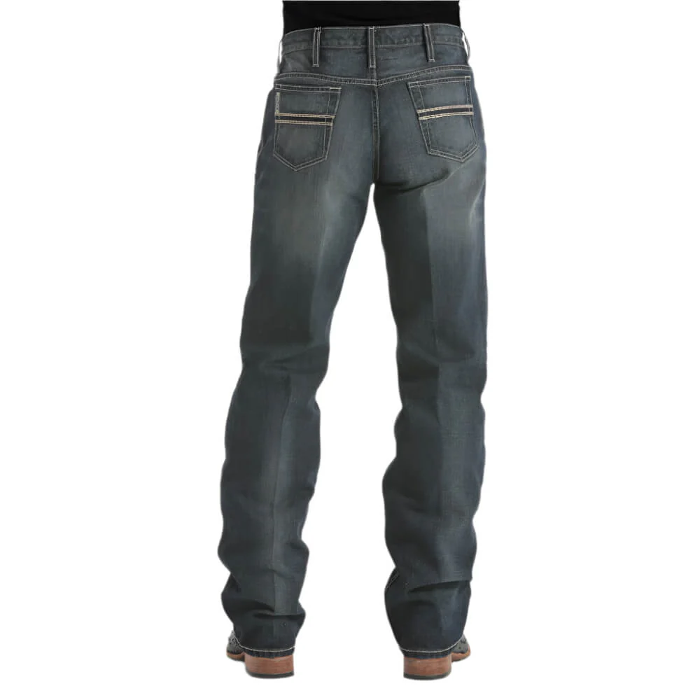 Cinch Mens White Label Relaxed Fit Straight Jeans - MB92834019-IND - Image 2