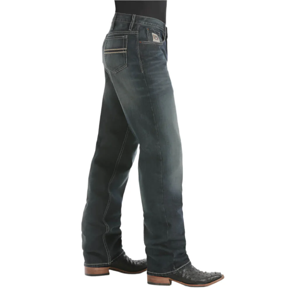 Cinch Mens White Label Relaxed Fit Straight Jeans - MB92834019-IND - Image 3