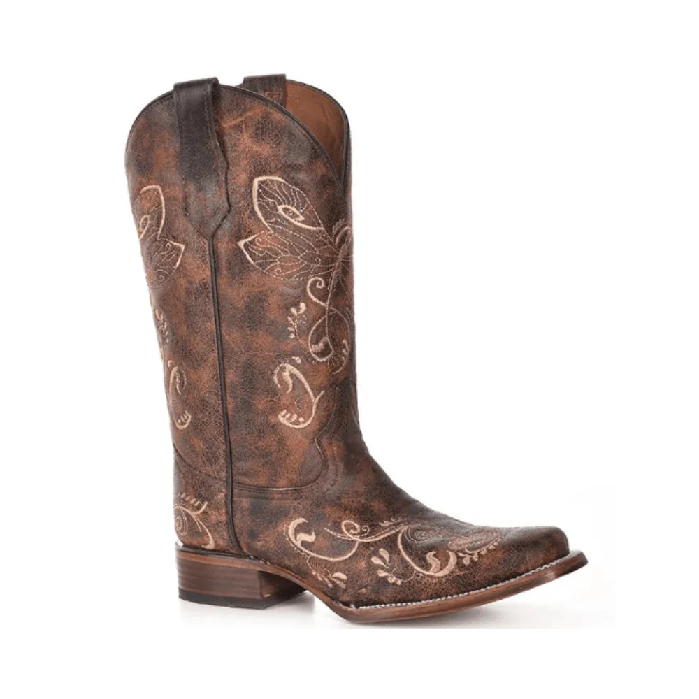 Circle G Corral Womens Distressed Brown Western Boots - L5079