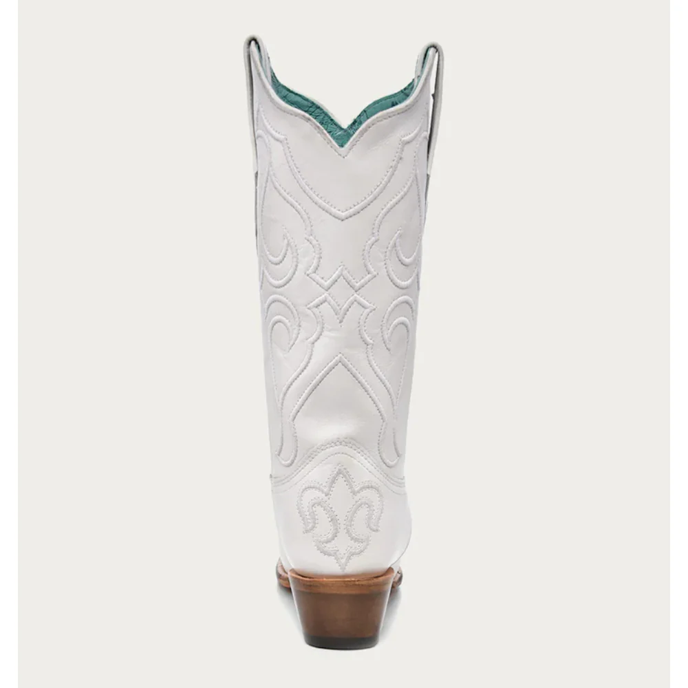 Corral Womens Classic White Western Boots - Z5046 - Image 4