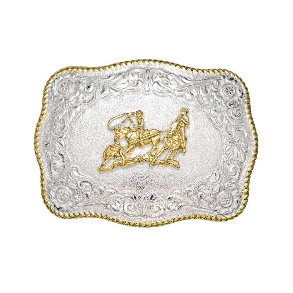 Crumrine Mens Team Roper Buckle - C00464