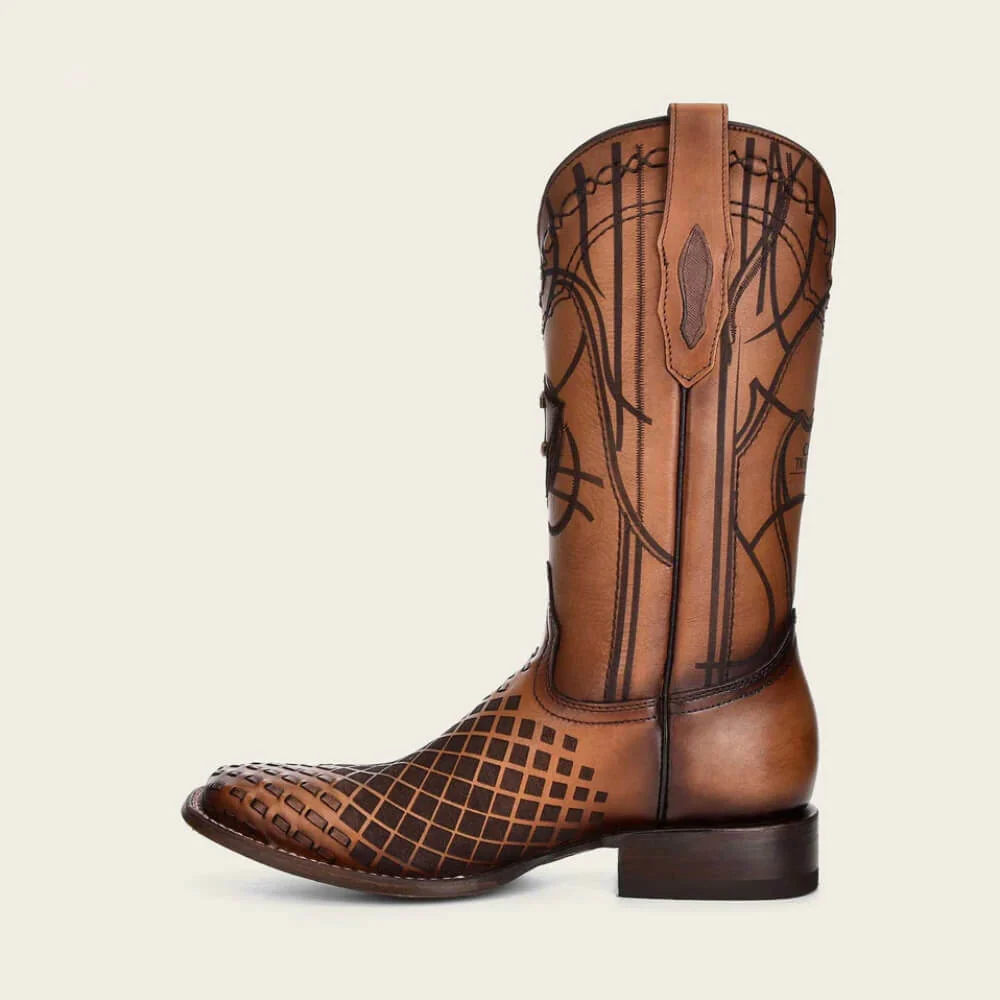 Cuadra Mens Genuine Bovine Leather Western Boots - CU500 - Image 4