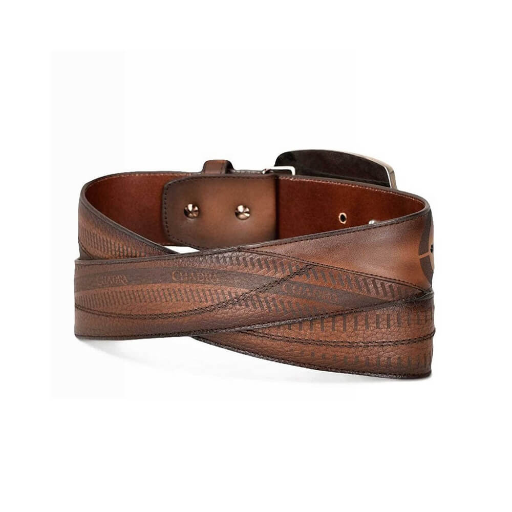 Cuadra Mens Roma Maple Belt Honey - BC284 - Image 2