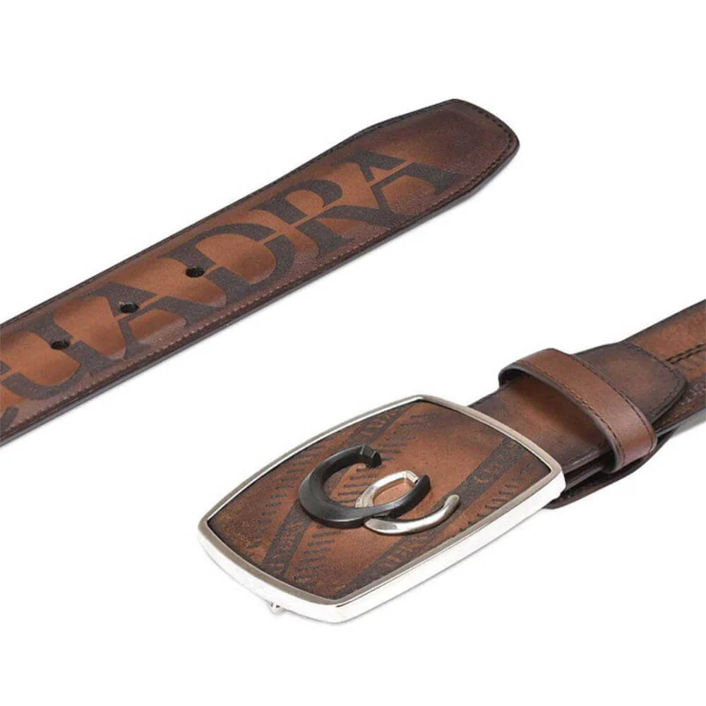 Cuadra Mens Roma Maple Belt Honey - BC284 - Image 3