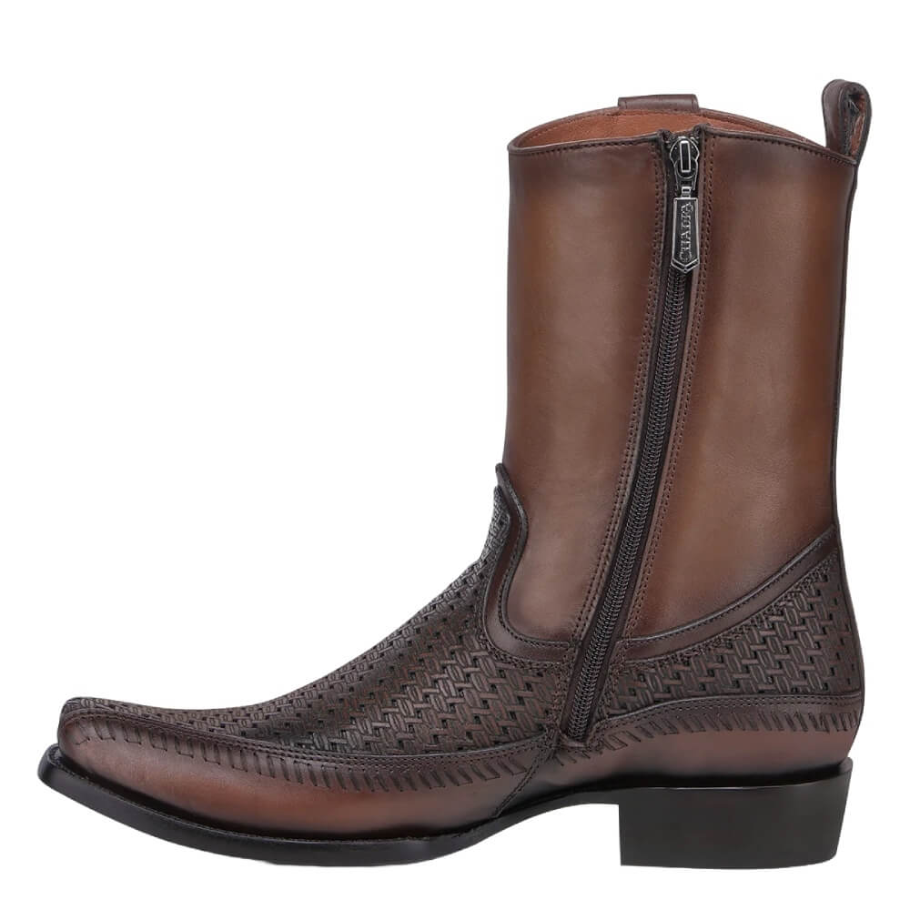 Cuadra Mens Western Boots Honey/Brown - CU933 - Image 4