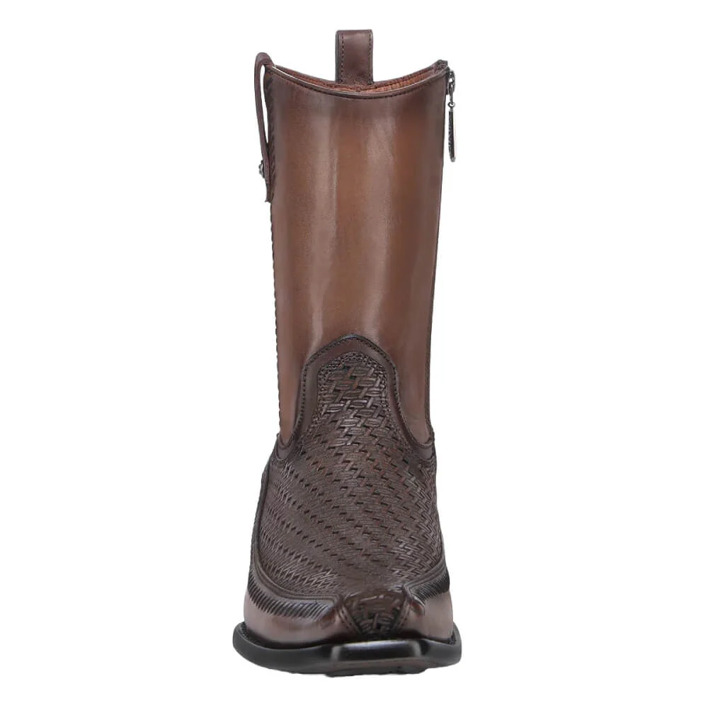 Cuadra Mens Western Boots Honey/Brown - CU933 - Image 6