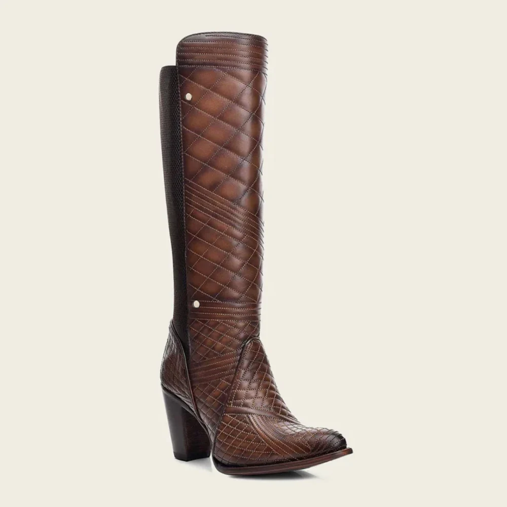Cuadra Womens Genuine Bovine Leather Western Boots - CU402