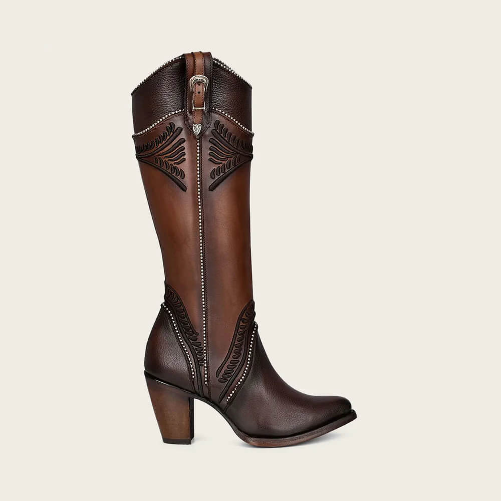 Cuadra Womens Genuine Bovine Leather Western Boots - CU583 - Image 3