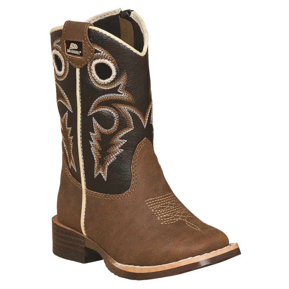 DBL Barrel Kids Trace Western Boots (Sizes: 9 - 3) - 4449202 - Image 3