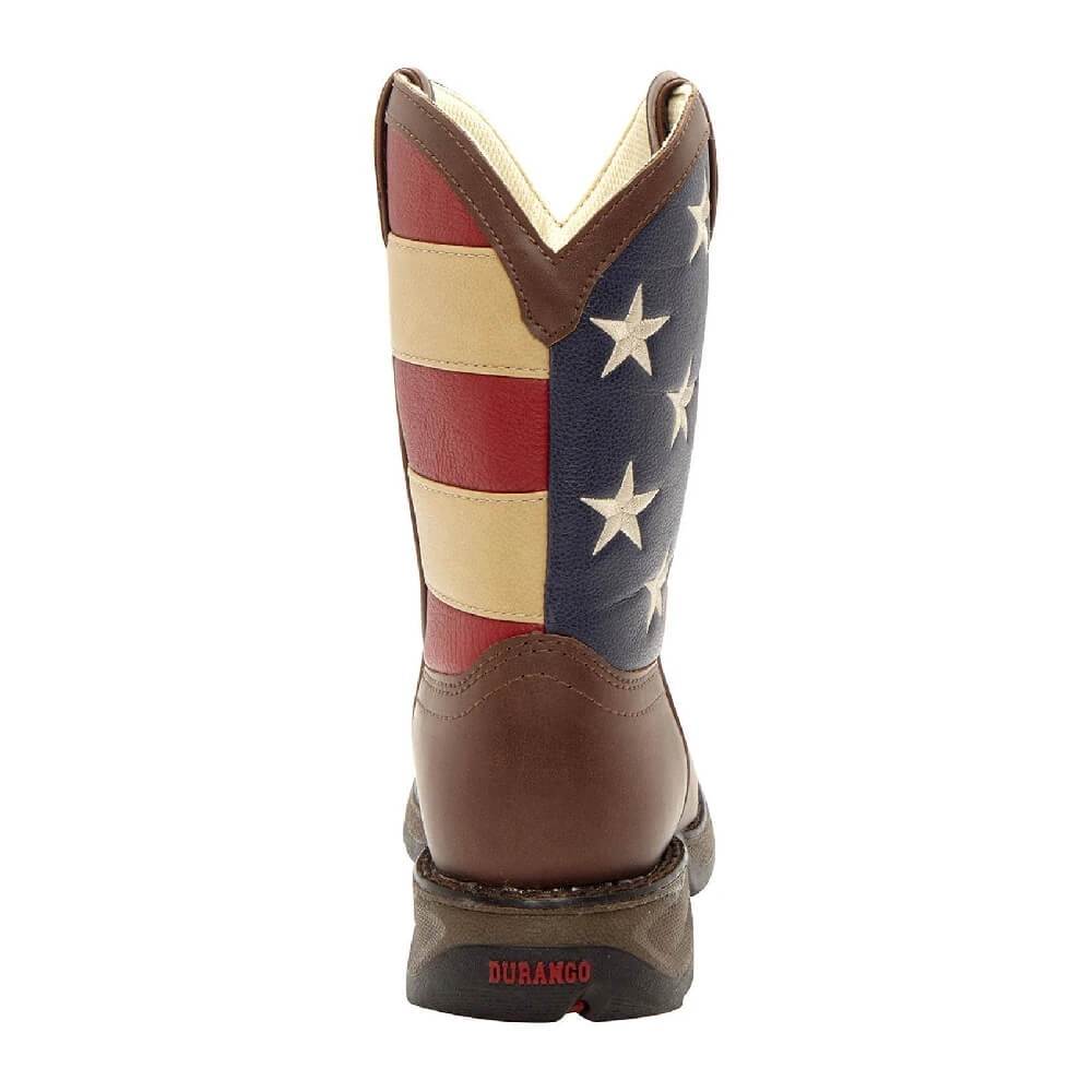 Durango Boys Patriotic Flag Western Boots - BT245 - Image 2