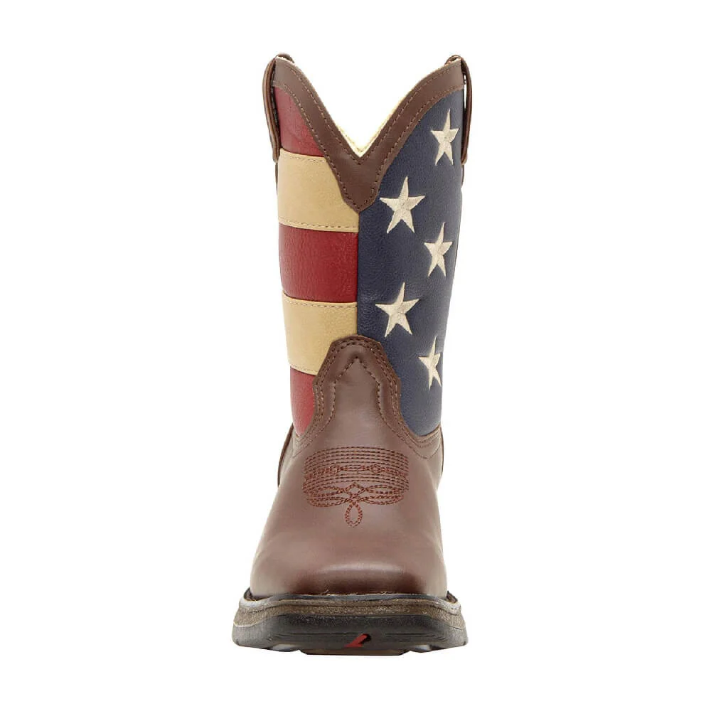 Durango Boys Patriotic Flag Western Boots - BT245 - Image 3