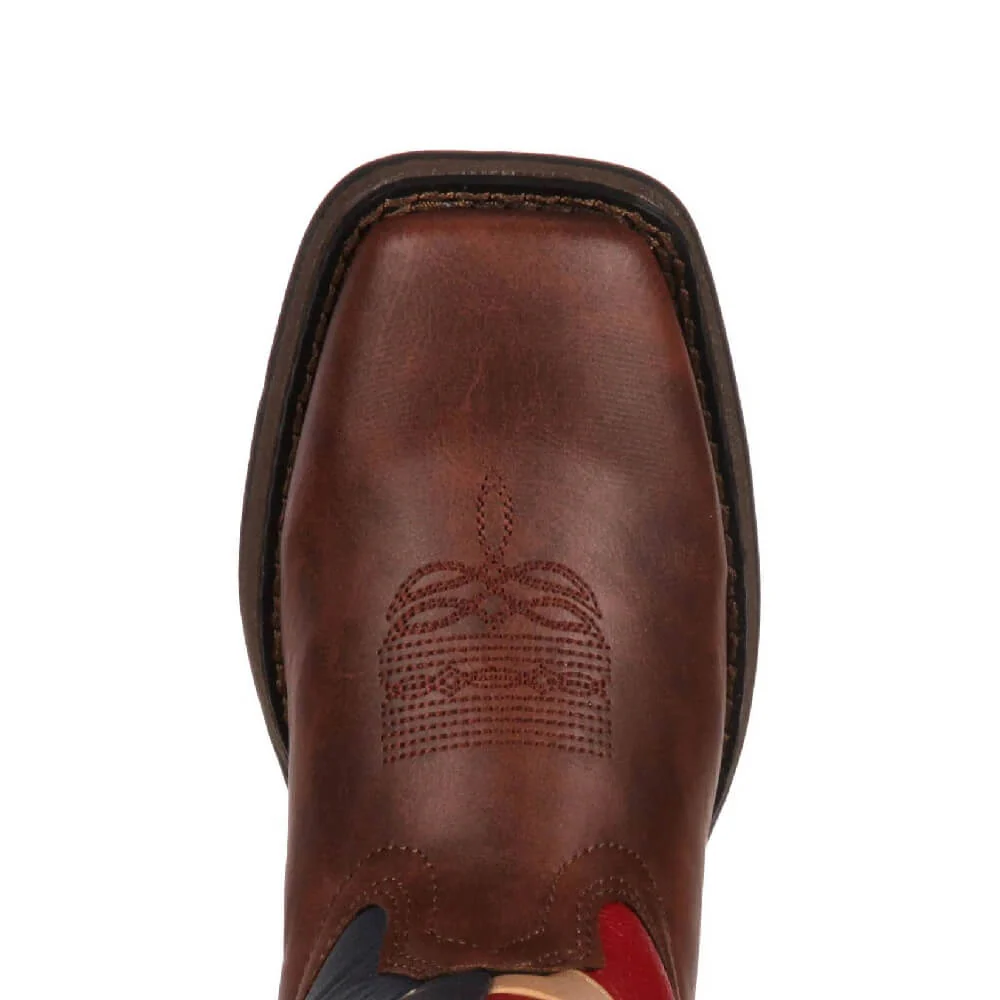 Durango Boys Patriotic Flag Western Boots - BT245 - Image 4