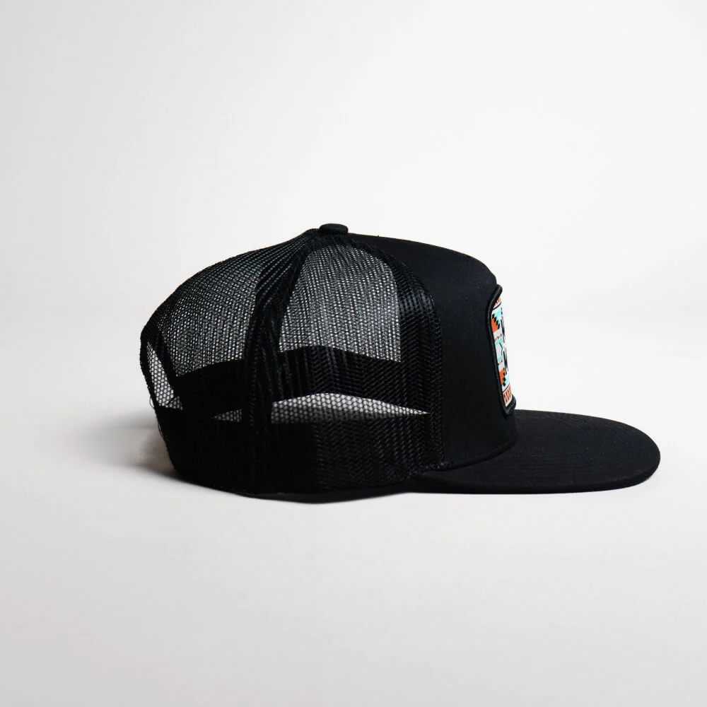El Vikingo Mens Mao' Meno' Turquoise Patch Cap - VKPATCHMAOMENOTURQ - Image 3