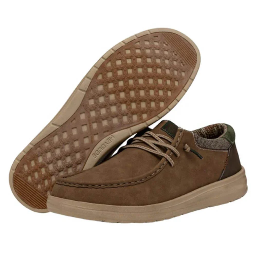 Hey Dude Mens Paul Shoes Nut - 41024-2AH - Image 3