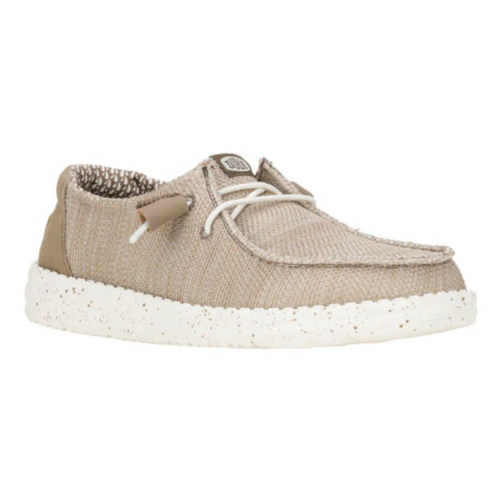 Hey Dude Womens Wendy Stretch Sox Shoes Walnut - 41878-267 - Image 3