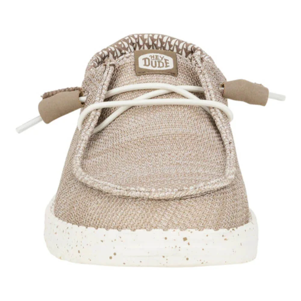 Hey Dude Womens Wendy Stretch Sox Shoes Walnut - 41878-267 - Image 7