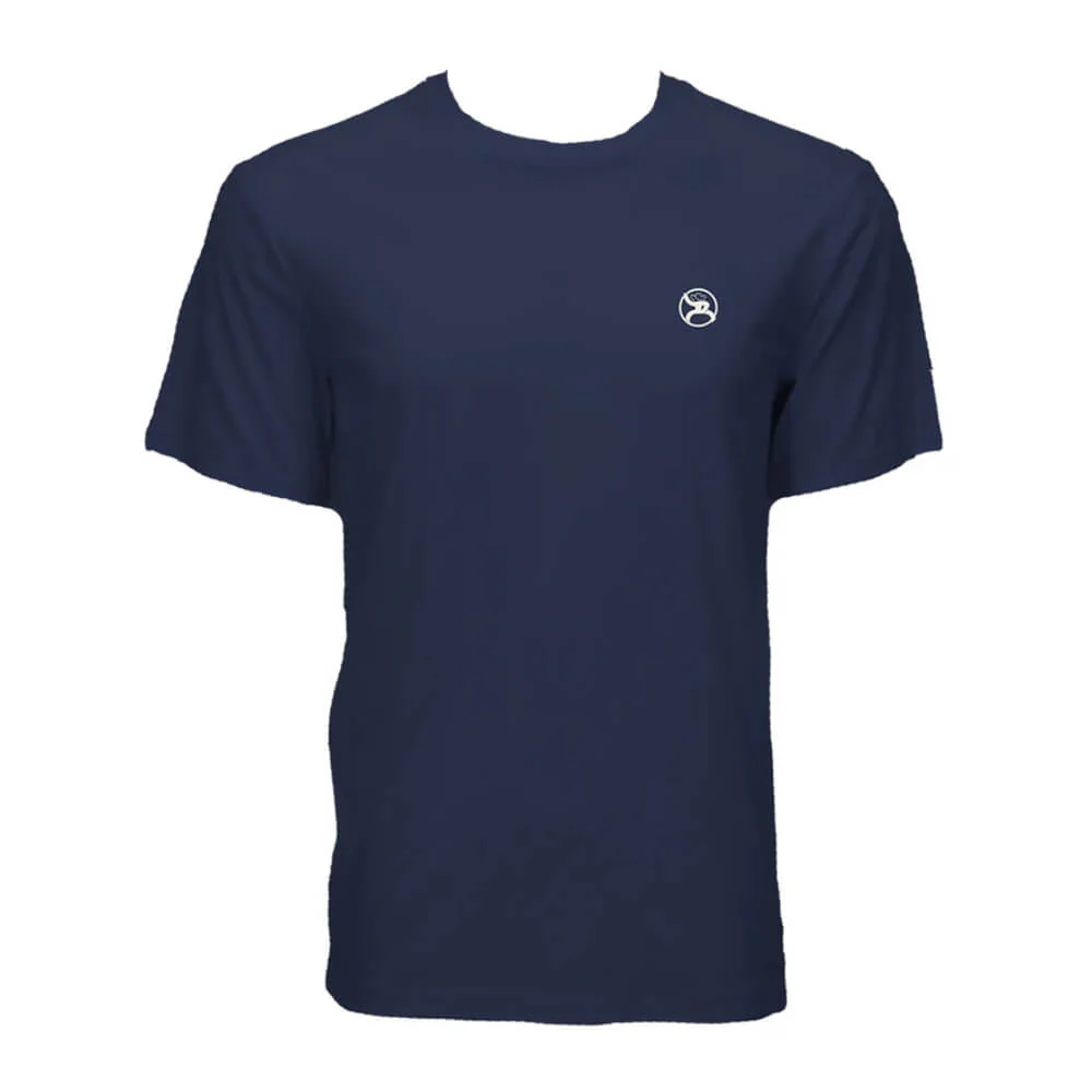 Hooey Mens "Buck'd" T-Shirt Navy - RT2603NV - Image 2